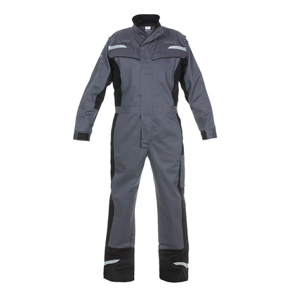 Hydrowear Mayen Multi Venture Flame Retardant Anti-Static Coverall Grey/Black 44