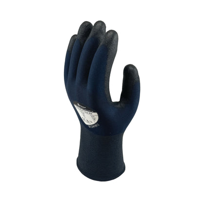 Polyco Polyflex Eco Air PU Coated Glove Pairs Medium Black/Blue (Pack of 10) PER - Size 8