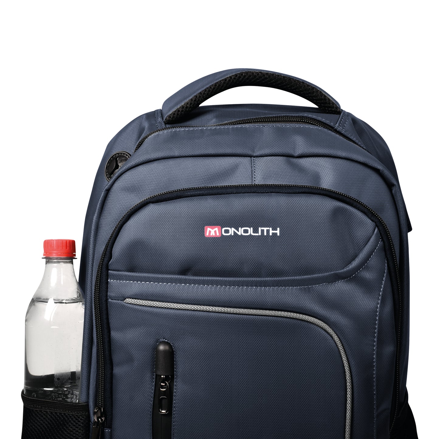 Monolith 15.6 Inch Business Commuter Laptop Backpack USB/Headphone Port Navy Blue 9114B