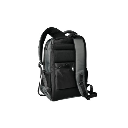 Monolith 15.6 Inch Business Commuter Laptop Backpack USB/Headphone Port Charcoal 9115D