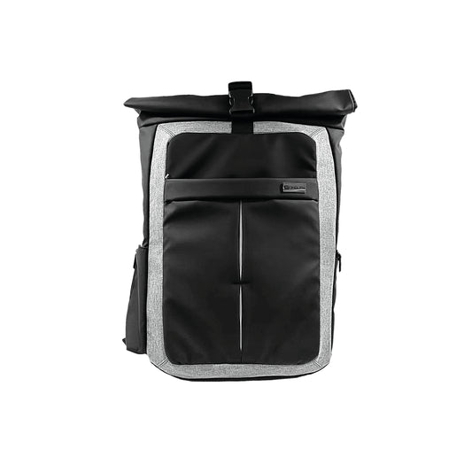 Monolith Rolltop Business Laptop Backpack 17.2 Inch Two Tone Black/Grey 2000001503
