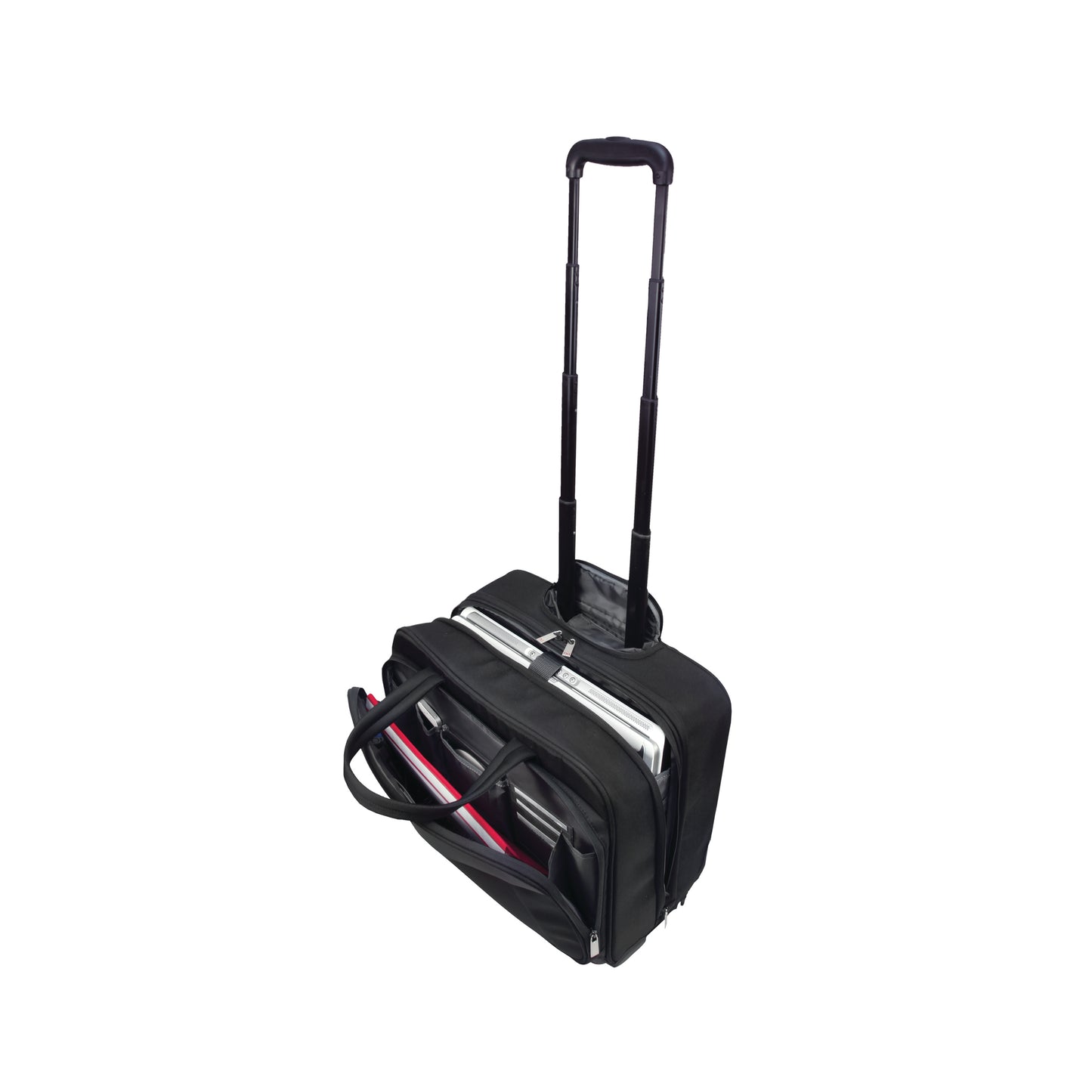 Motion II 4 Wheel Laptop Trolley Case W445xD230xH320mm Black 3208