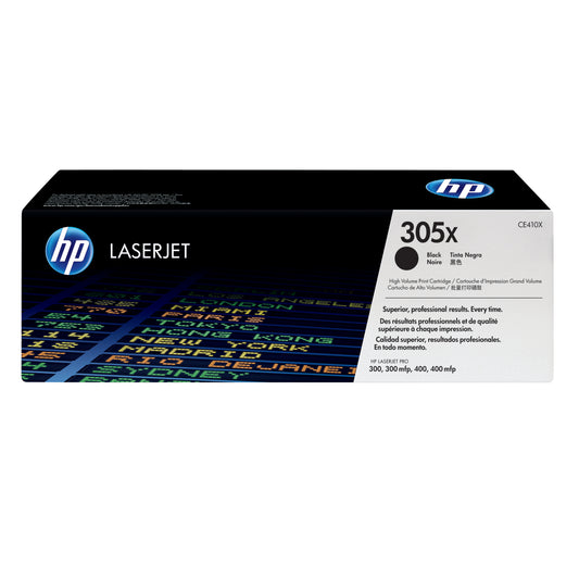 HP 305X Toner Cartridge High Yield Black CE410X