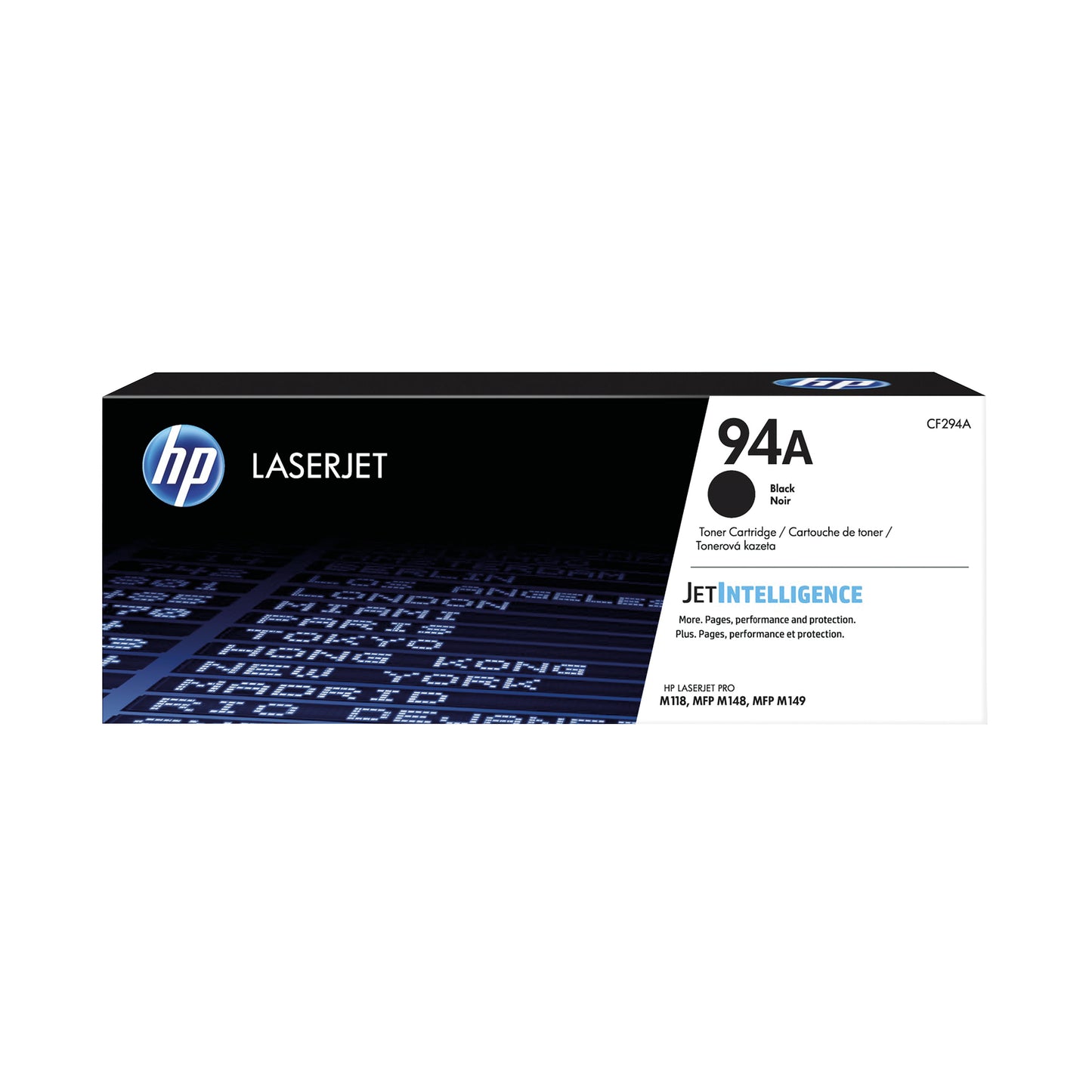 HP 94A Toner Cartridge Black (1,200 Page Capacity) CF294A