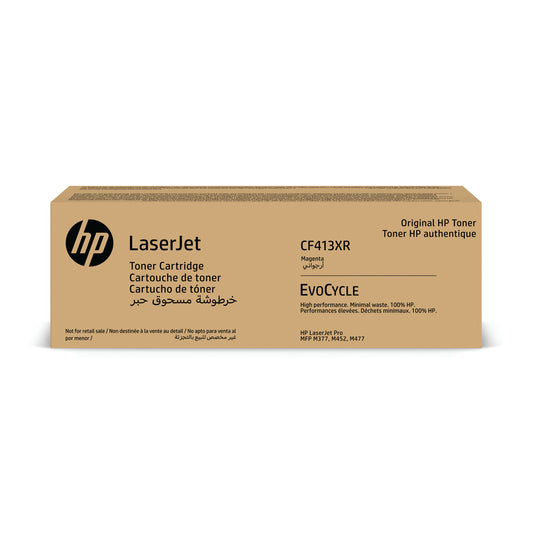 HP 410X EvoCycle LaserJet Toner Cartridge Magenta CF413XR