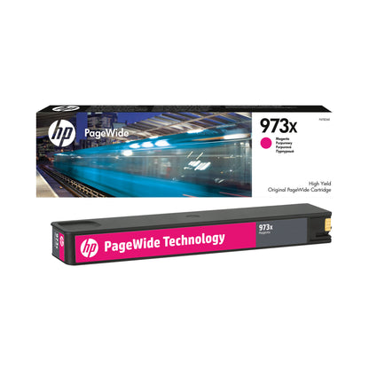 HP 973X Magenta PageWide Inkjet Cartridge High Yield F6T82AE