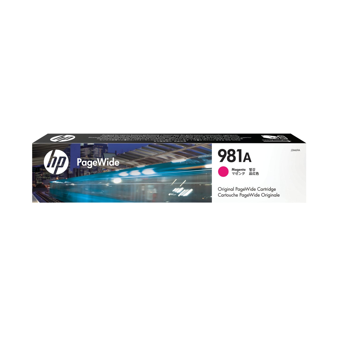 HP 981A PageWide Ink Magenta Cartridge J3M69A