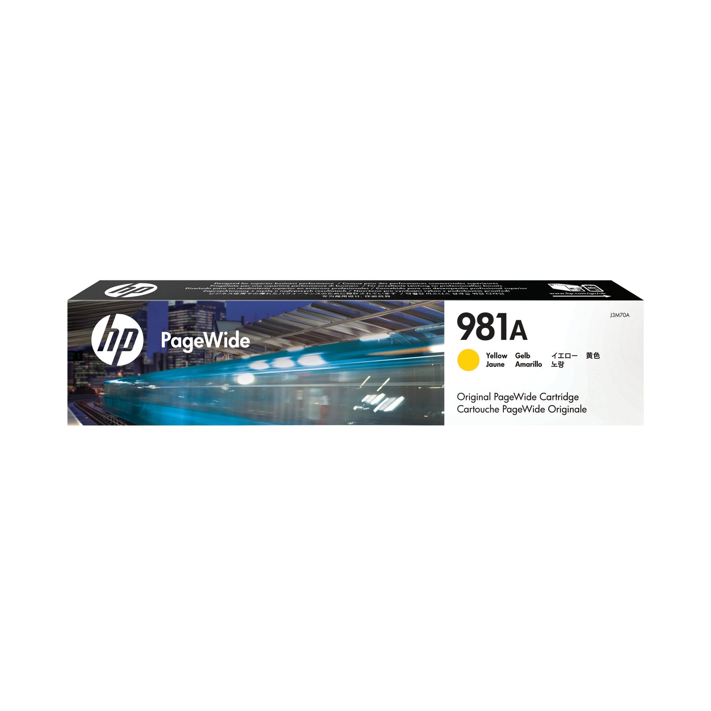 HP 981A PageWide Ink Yellow Cartridge J3M70A