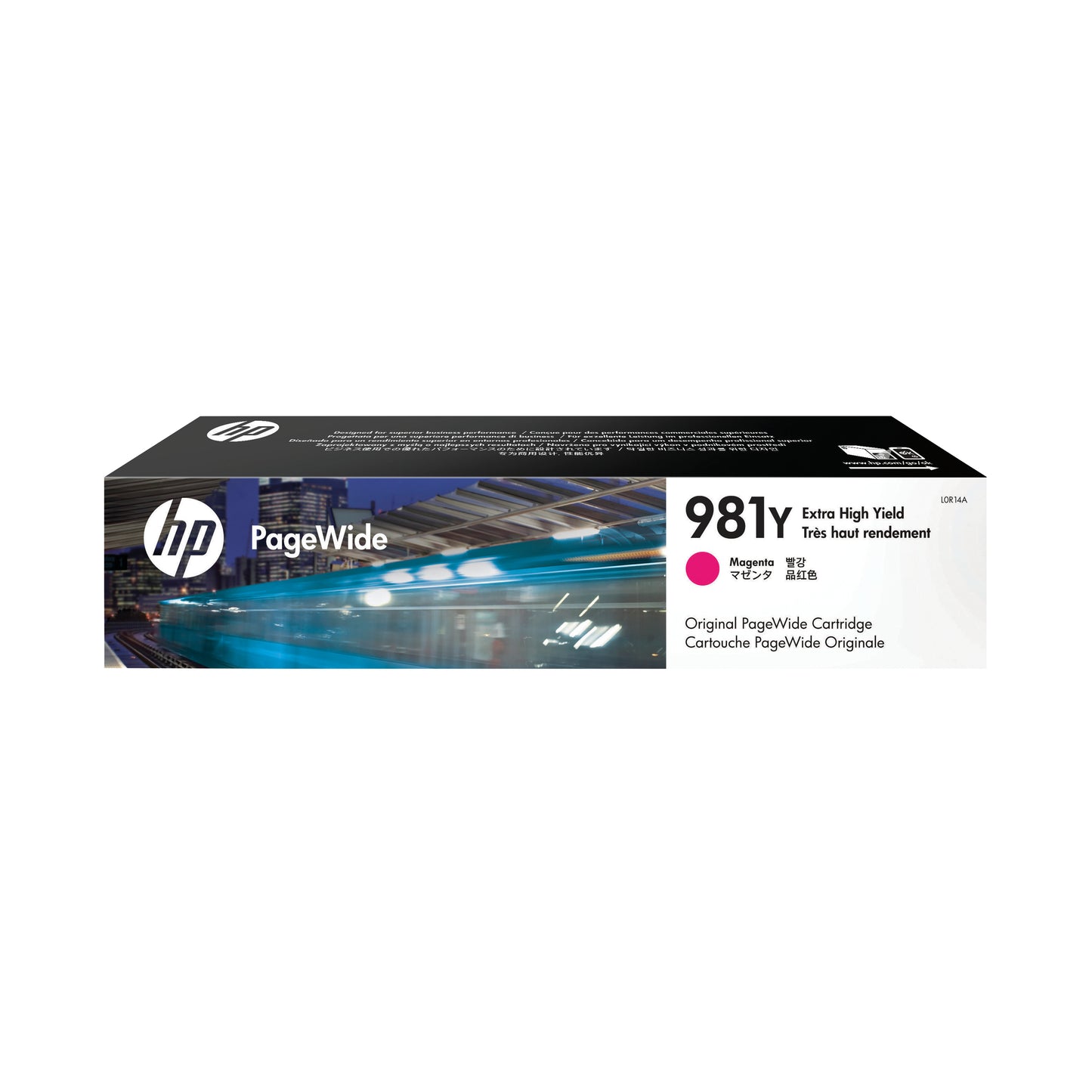 HP 981Y Extra High Yield PageWide Ink Magenta Cartridge L0R14A