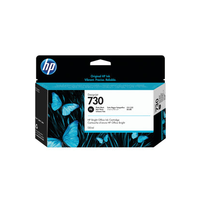 HP 730 130ml Photo Black DesignJet Ink Cartridge P2V62A