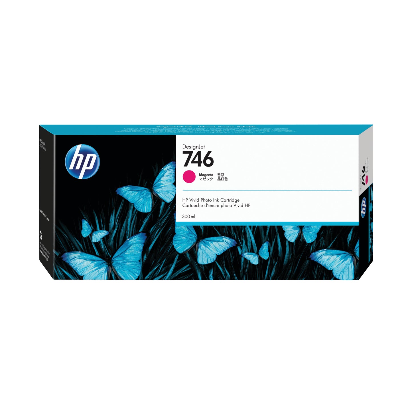 HP 746 DesignJet Ink Cartridge Magenta P2V78A