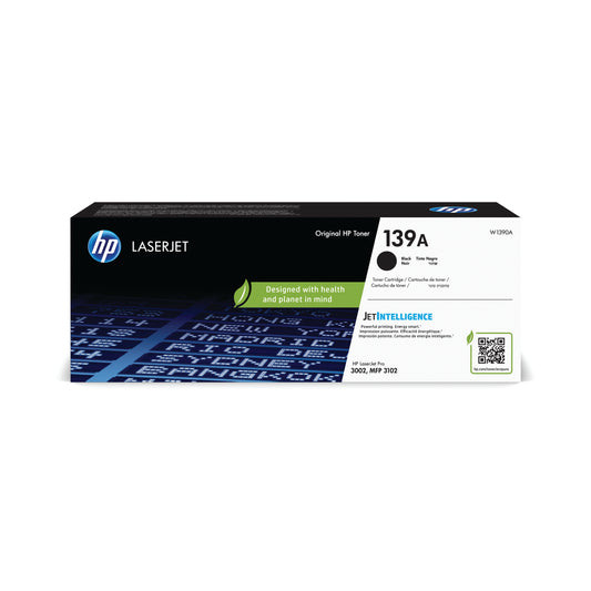 HP 139A LaserJet Toner Cartridge Black W1390A