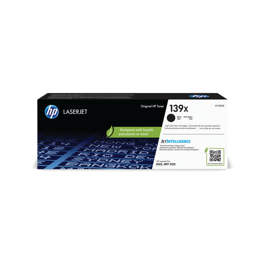 HP 139X LaserJet Toner Cartridge Black W1390X