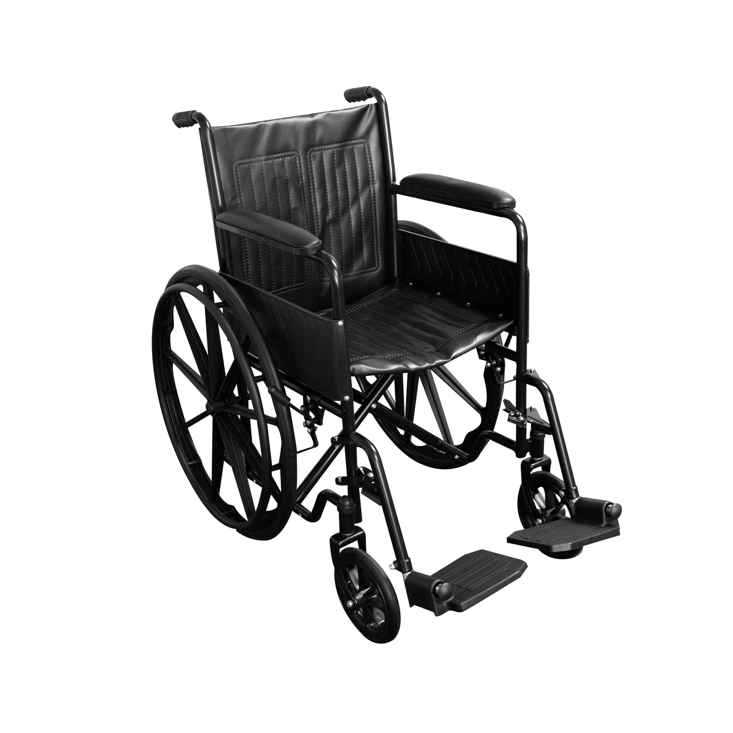 Code Red Lightweight Folding Wheelchair 24 Inch Rear Wheel 3047