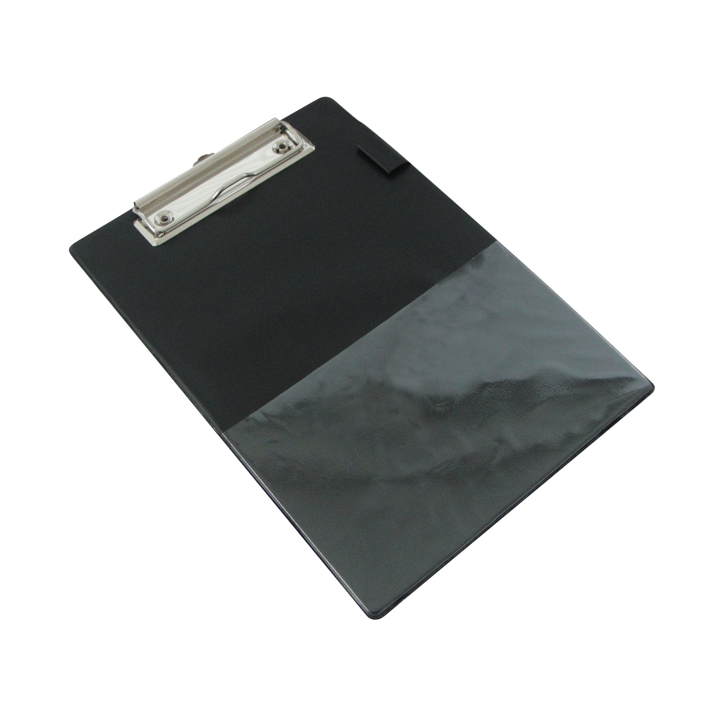 Rapesco Standard Clipboard PVC Retractable Hanging Hole A5 Black 1072