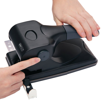 Rapesco ALU 65 Hole Punch Metal Black 1015