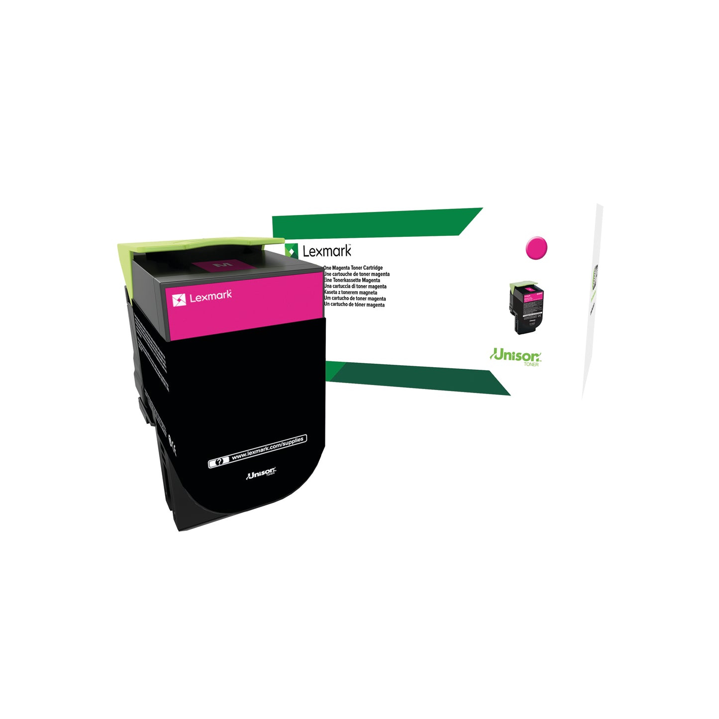 Lexmark Magenta Return Programme 1K Toner Cartridge 70C20M0