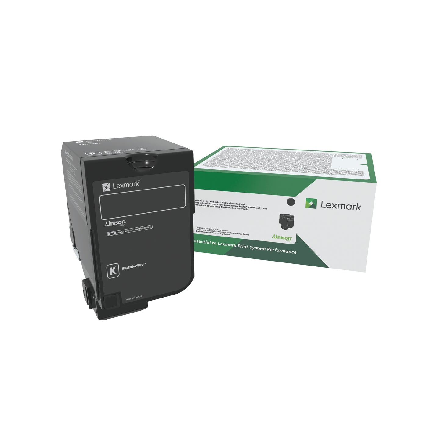 Lexmark Return Programme 3K Toner Cartridge Black 74C20K0