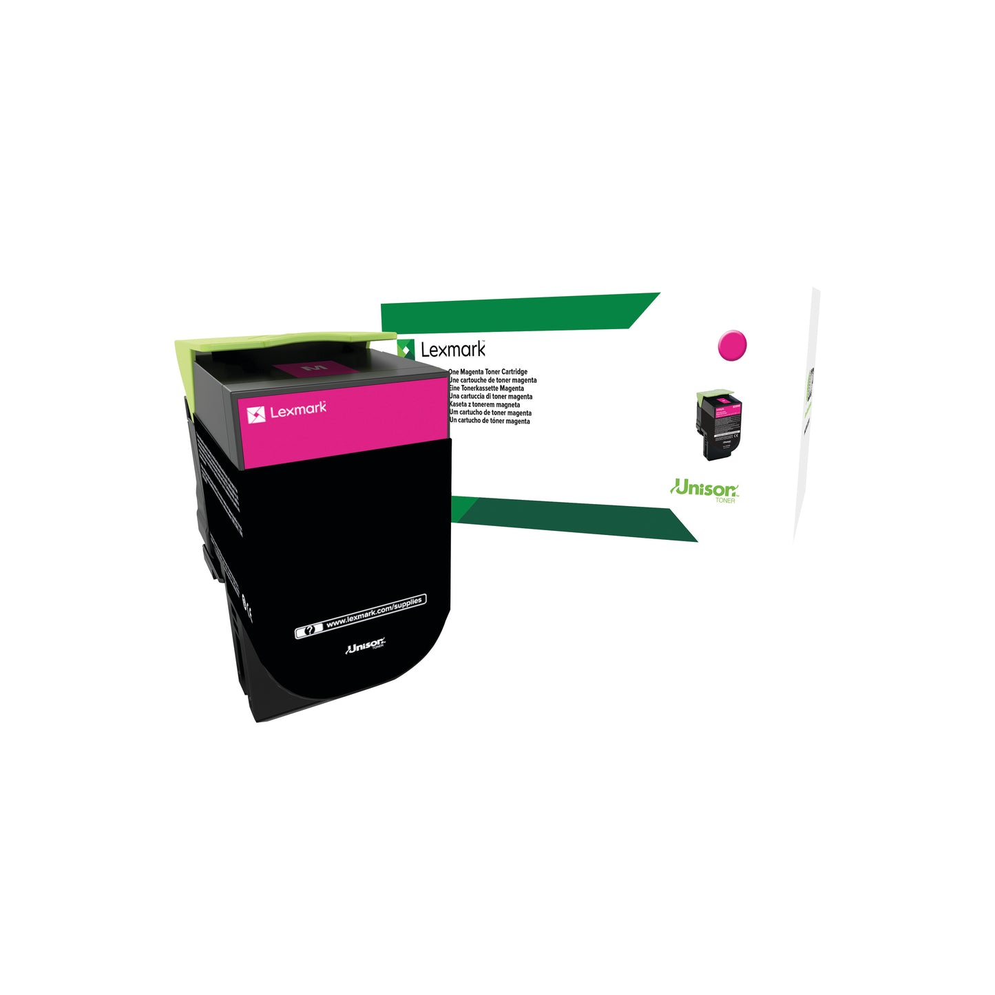 Lexmark Magenta Return Programme 2.3K Toner Cartridge 71B20M0