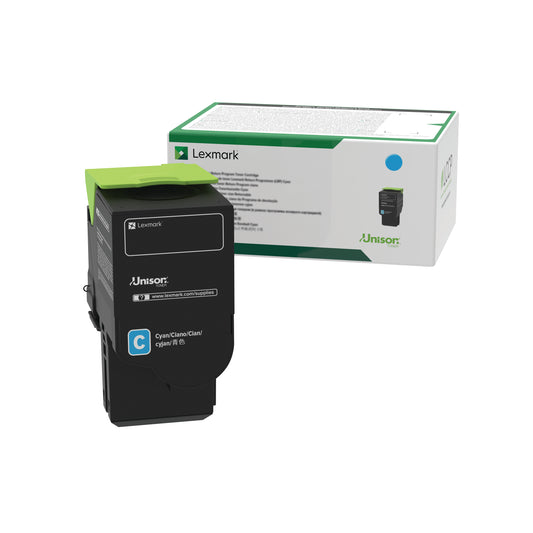 Lexmark Return Programme 2.3K Toner Cartridge Cyan C232HC0