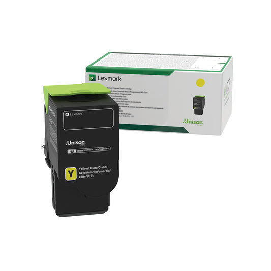 Lexmark Return Programme 2.3K Toner Cartridge Yellow C232HY0