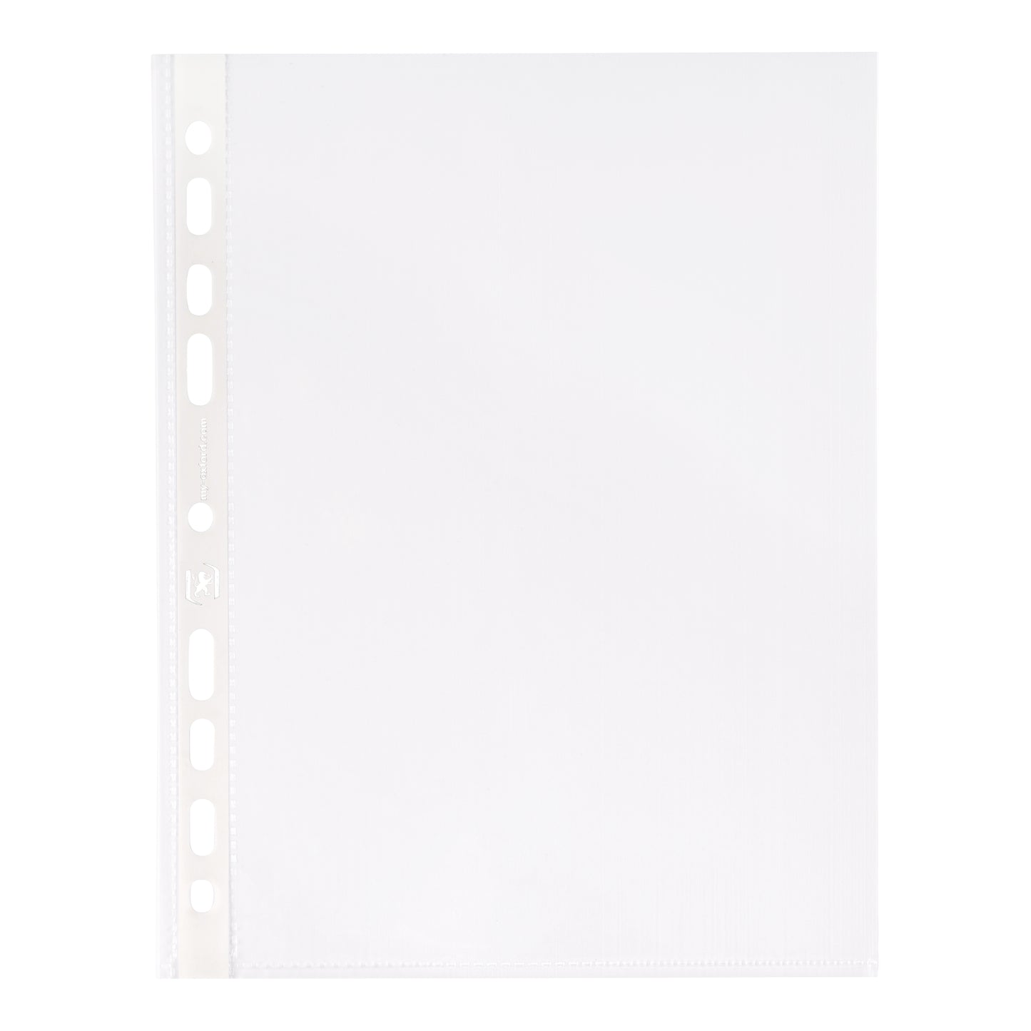 Oxford Punched Pocket 60 micron A5 Clear (100 Pack) 400025671