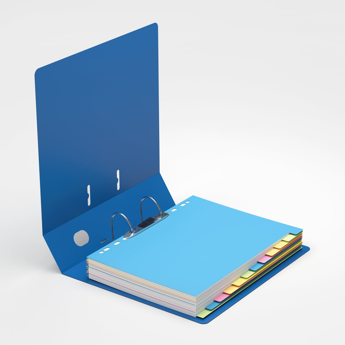 Oxford Oceanis Lever Arch File 70mm A4 Blue 400177841