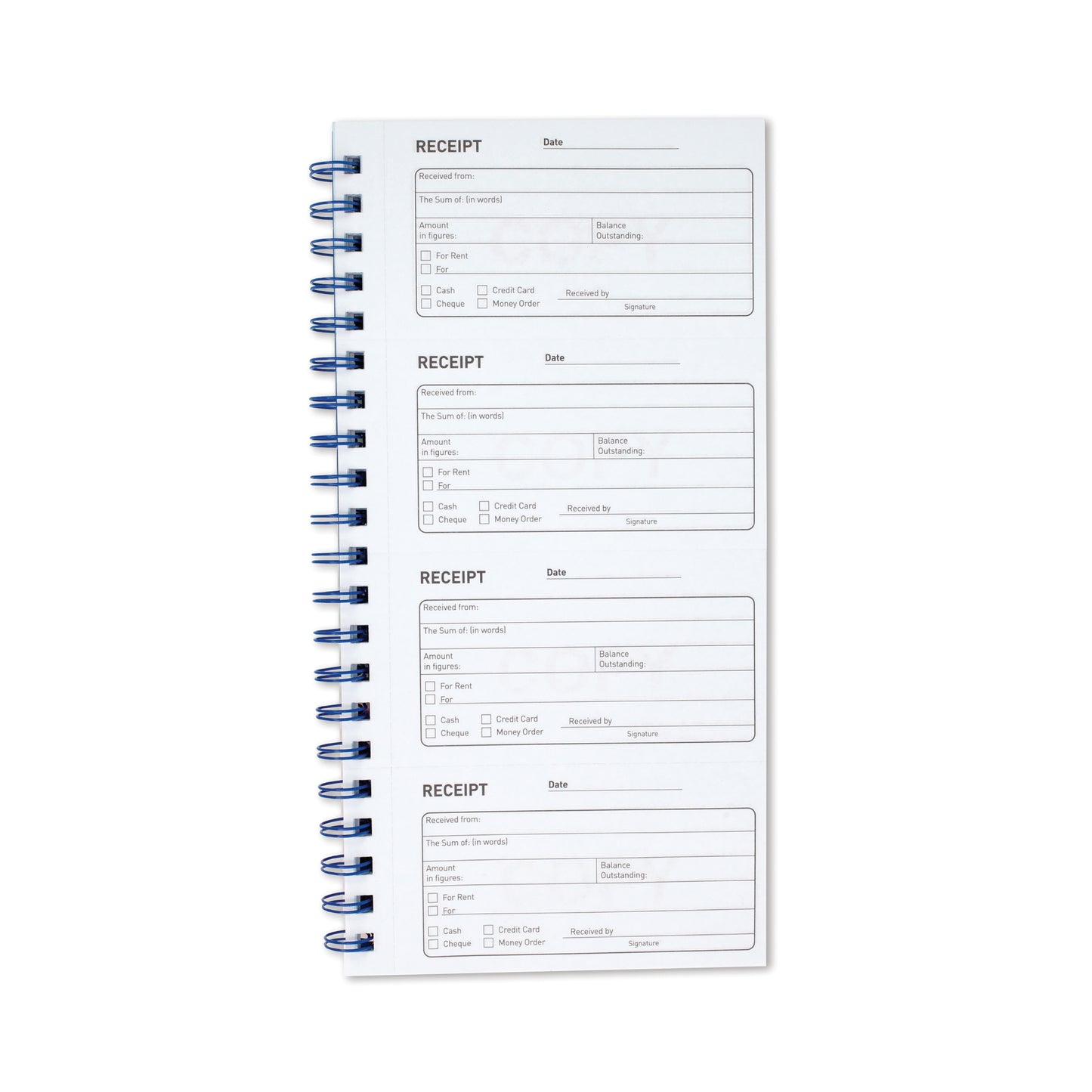 Challenge Duplicate Receipt Book 200 Sets 280x141mm 100080056