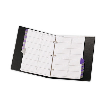 Concord Telephone/Address Book A5 Black 83010/CD6