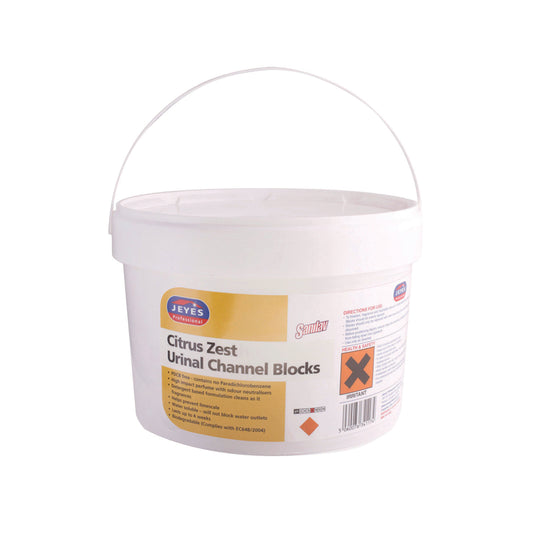 Jeyes Urinal Channel Blocks Citrus 3kg 541015