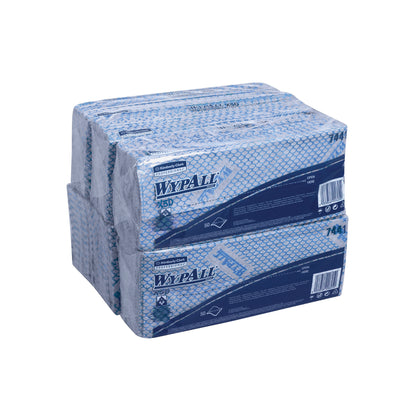 Wypall X50 Cleaning Cloths Blue (Pack of 50) 7441
