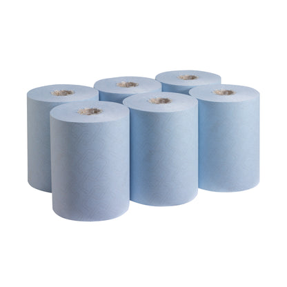 Scott Essential Slimroll Hand Towel Roll Blue 190m (Pack of 6) 6696