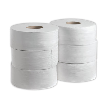 Kleenex Jumbo Toilet Tissue White 190m (Pack of 6) 8570