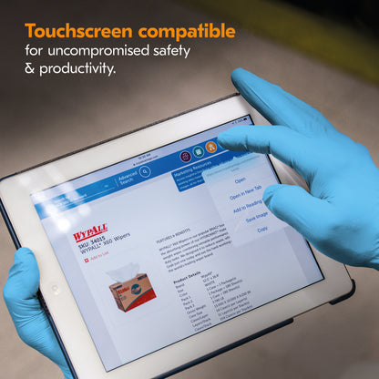 KleenGuard G10 Comfort Plus Nitrile Gloves Medium Blue (Pack of 100) 54187
