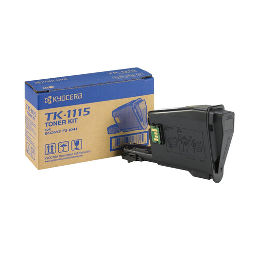 Kyocera TK-1115 Toner Cartridge Black 1T02M50NLV