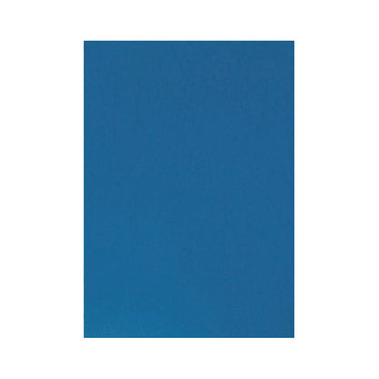 Q-Connect A4 Blue Leathergrain Comb Binder Cover (Pack of 100) KF00500