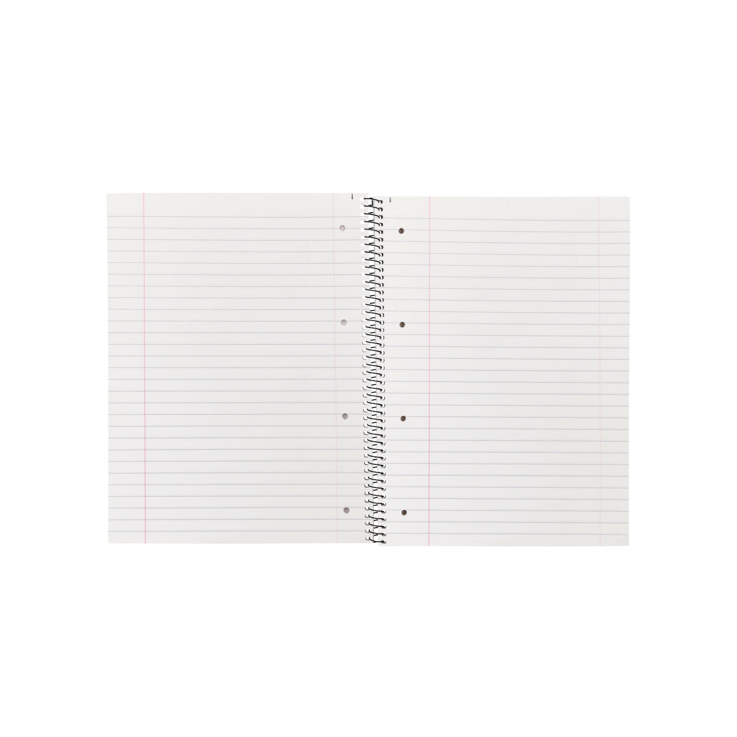 Q-Connect Ruled Margin Spiral Soft Cover Notebook 160 Pages A4 (Pack of 5) KF01072