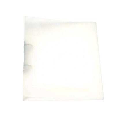 Q-Connect 2 Ring Binder Frosted A4 Clear (25mm capacity and has a spine label) KF02487