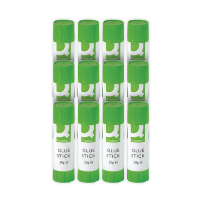 Q-Connect Glue Stick 20g (Pack of 12) KF10505Q