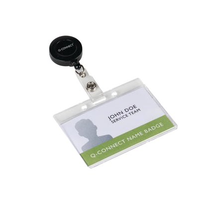 Q-Connect Retractable Badge Reel 60cm (Pack of 10) KF14147