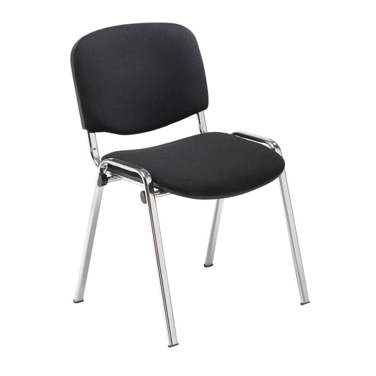 Jemini Ultra Multipurpose Stacking Chair Black/Chrome KF72904