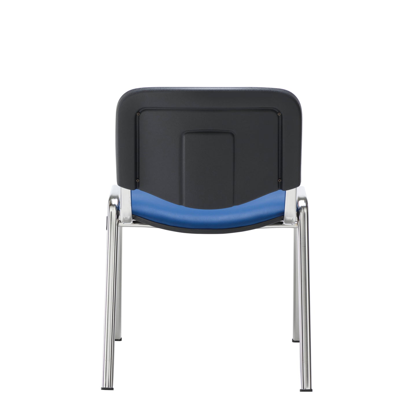 Jemini Ultra Multipurpose Stacking Chair Polyurethane Blue/Chrome KF72906