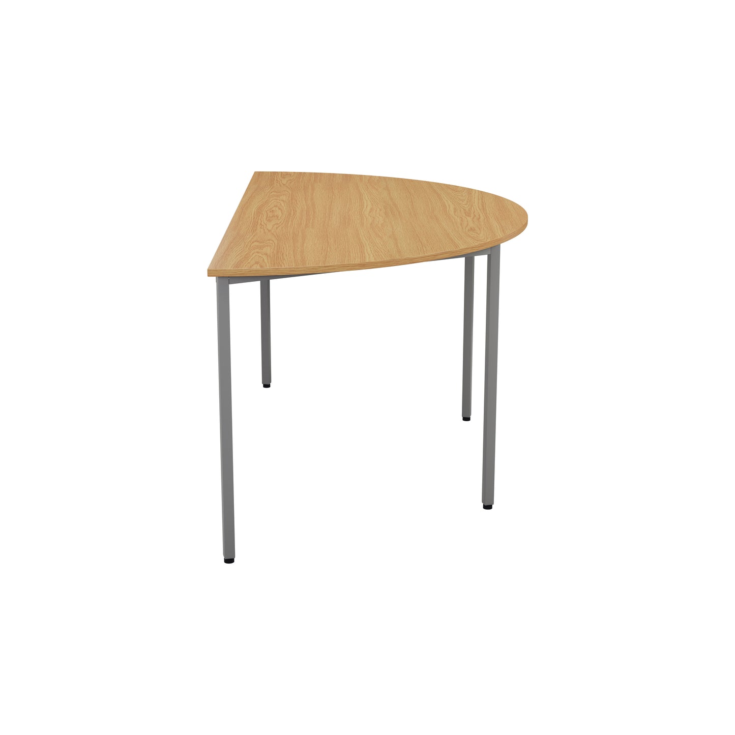 Jemini Semi Circular Multipurpose Table 1600x800x730mm Nova Oak KF74400