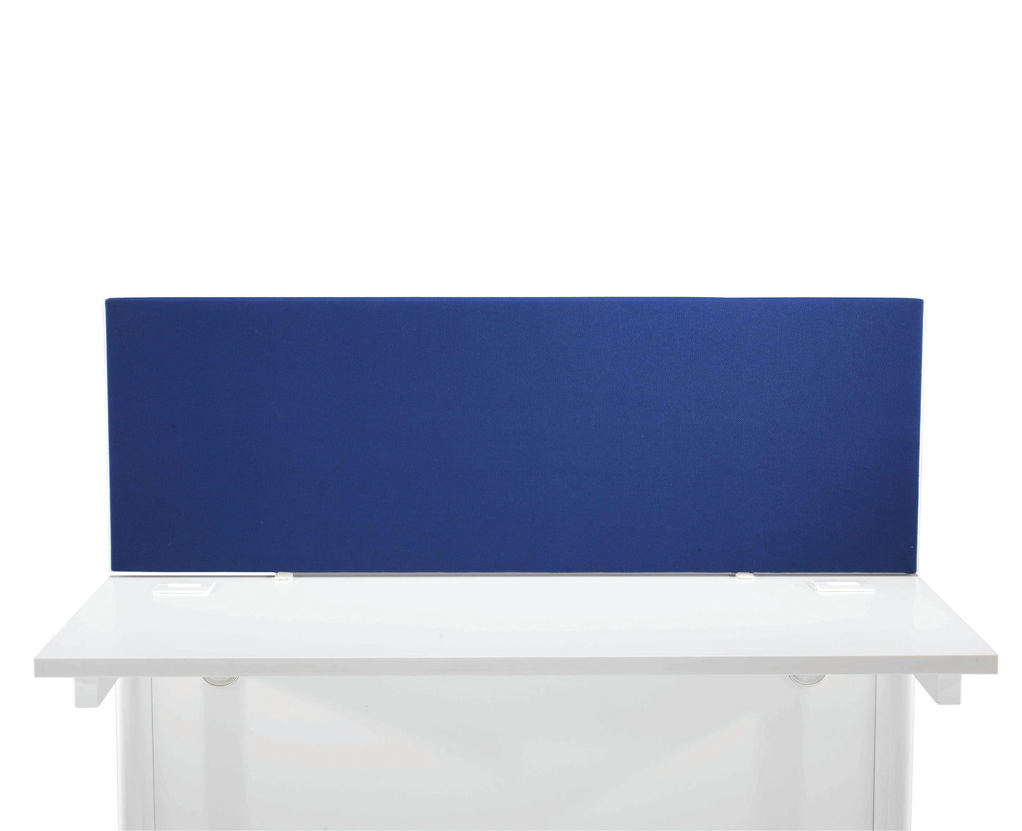 First Desk Mounted Screen 1200x25x400mm Special Blue KF74836