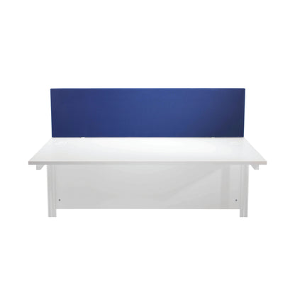 First Desk Mounted Screen 1600x25x400mm Special Blue KF74840