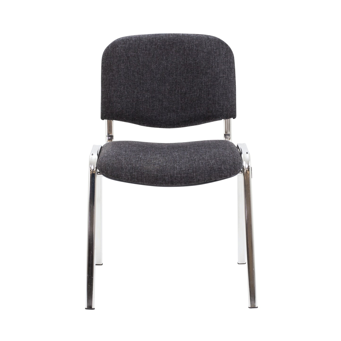 First Ultra Multipurpose Stacking Chair 532x585x805mm Charcoal KF74894