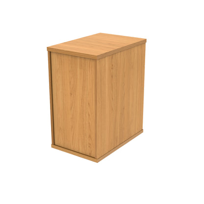 Astin 3 Drawer Desk High Pedestal Lockable 480x680x745mm Norwegian Beech KF77714
