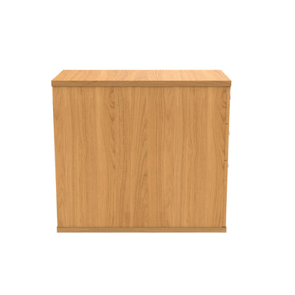 Astin 3 Drawer Desk High Pedestal Lockable 480x880x745mm Norwegian Beech KF77718