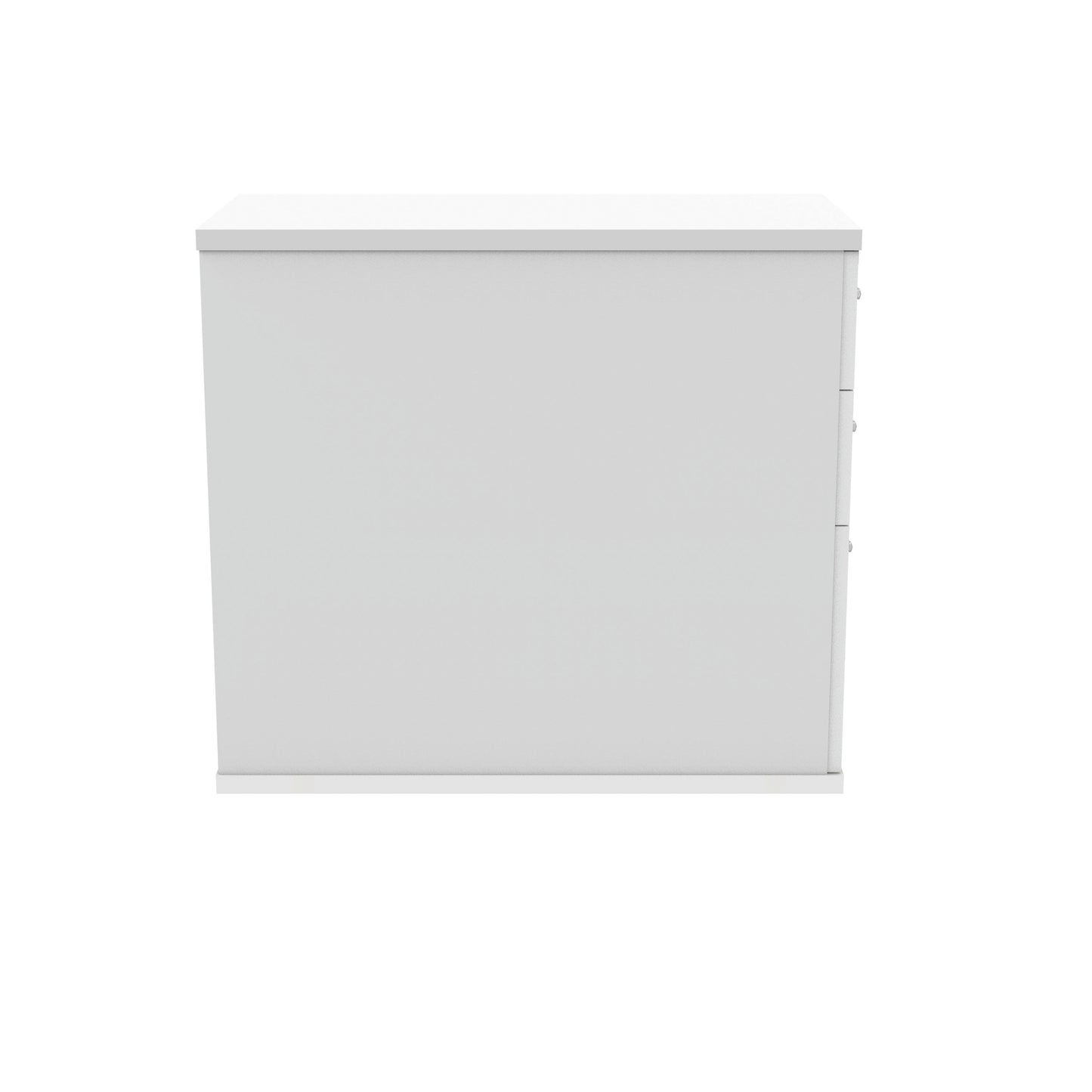 Astin 3 Drawer Desk High Pedestal Lockable 480x880x745mm Arctic White KF77720