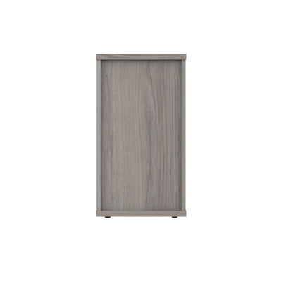 Astin 3 Drawer Desk High Pedestal Lockable 400x500x592mm Alaskan Grey Oak KF77721